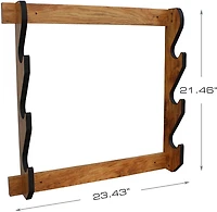 Rush Creek American Cherry -Gun Wall Rack