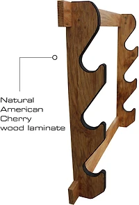 Rush Creek American Cherry -Gun Wall Rack