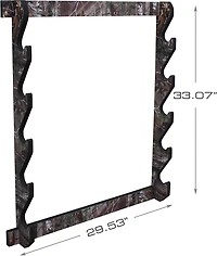 Rush Creek Realtree Camo 5-Gun Wall Rack
