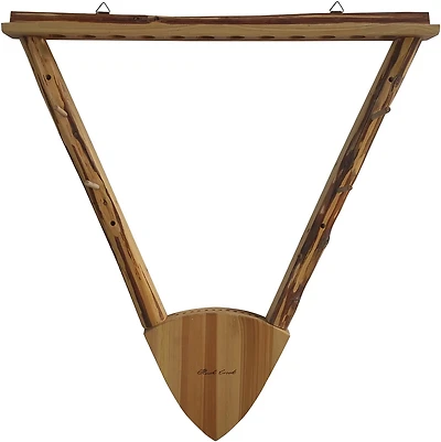 Rush Creek Rustic Bow and Arrow Wall Storage Rack