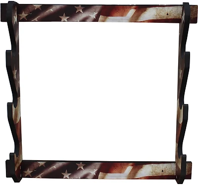 Rush Creek Americana 3-Gun Wall Rack