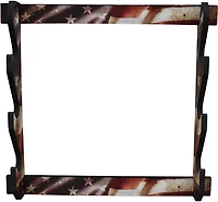 Rush Creek Americana 3-Gun Wall Rack