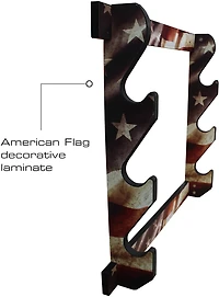 Rush Creek Americana 3-Gun Wall Rack