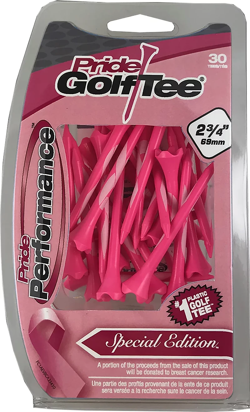Pride Performance 2-3/4 in Golf Tee 30-Pack