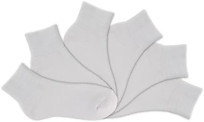 BCG Adults' Basic Quarter Socks 6 Pack