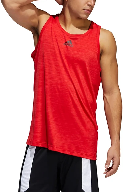 adidas Men's Heathered Tank Top