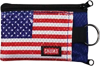 Chums Men's American Flag Surfshort Wallet