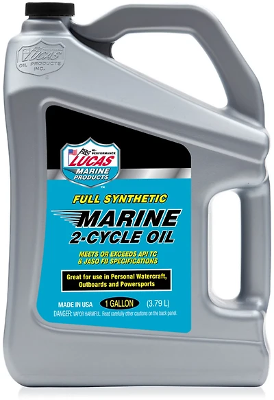 Lucas Oil Synthetic 2-Cyle Marine 1-Gallon Oil