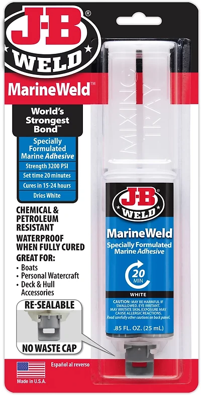 J-B WELD MarineWeld Syringe 0.8 oz