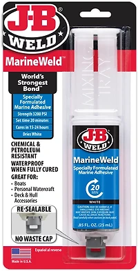 J-B WELD MarineWeld Syringe 0.8 oz