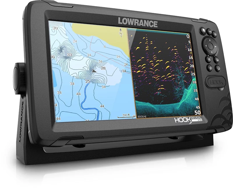 Lowrance HOOK Reveal 9 TripleShot Fish Finder