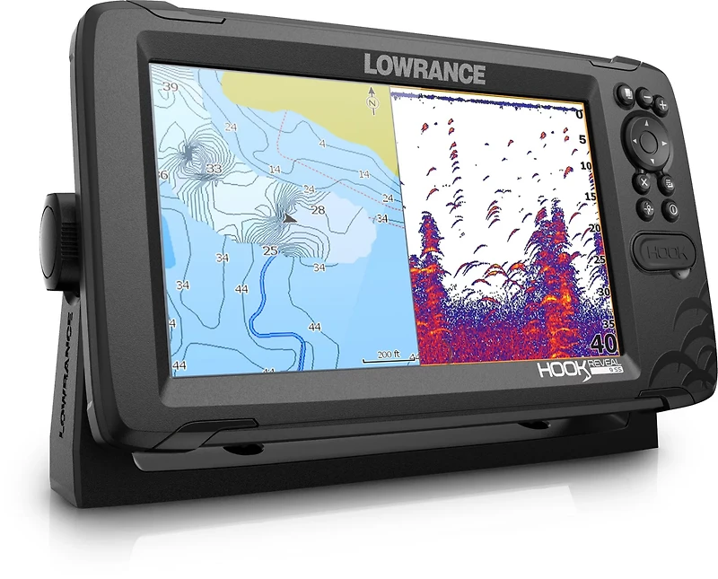 Lowrance HOOK Reveal 9 TripleShot Fish Finder