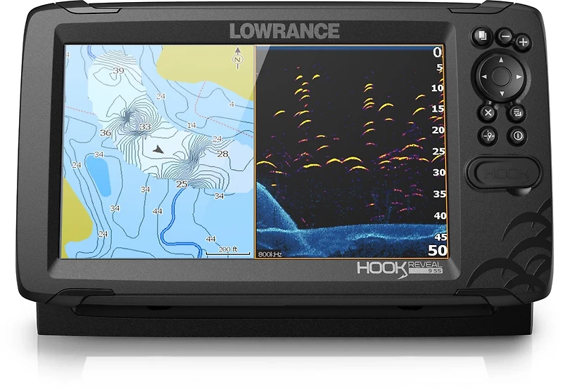 Lowrance HOOK Reveal 9 TripleShot Fish Finder