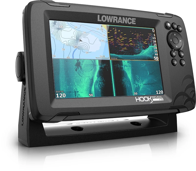 Lowrance HOOK Reveal 7 TripleShot Fish Finder