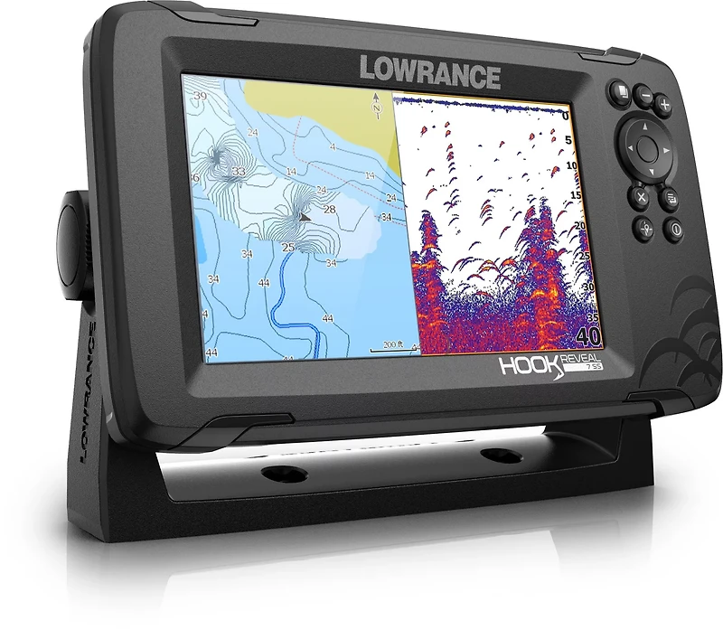 Lowrance HOOK Reveal 7 TripleShot Fish Finder
