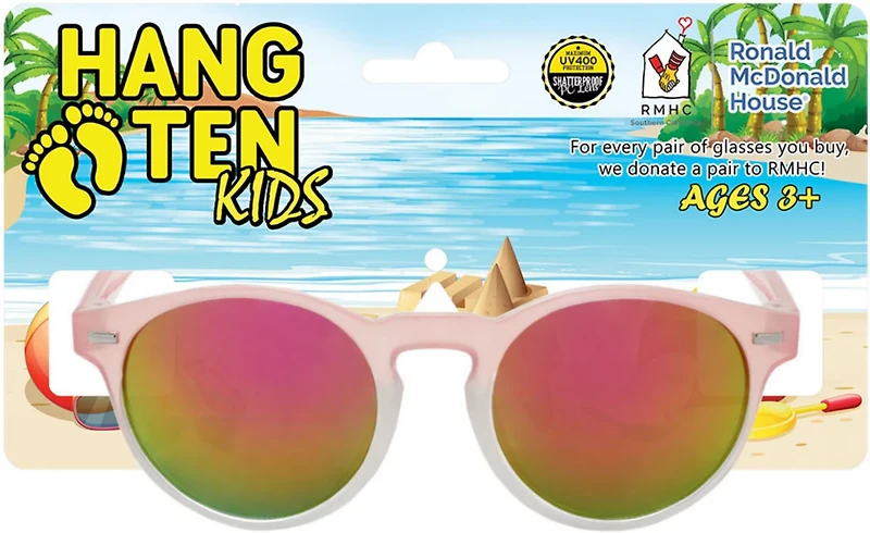 Hang Ten Kids' Round 2-Tone Sunglasses