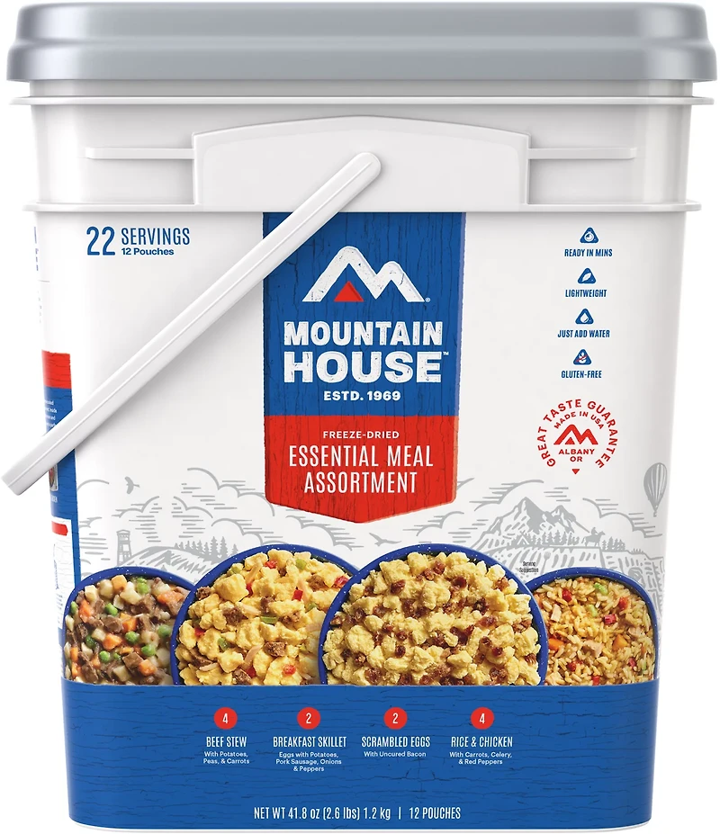 Mountain House Just In Case Essential Bucket