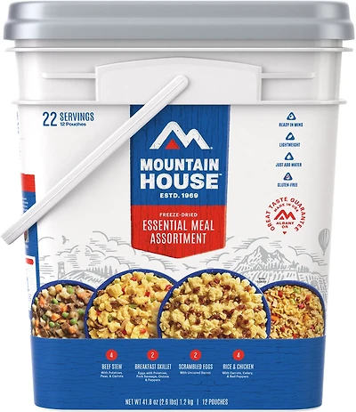 Mountain House Just In Case Essential Bucket