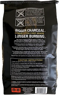 B&B All Natural Premium 24 lb XL Lump Charcoal