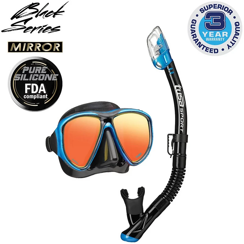 TUSA Adults' Powerview Dry Mirror Combo