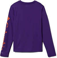 Columbia Sportswear Youth Clemson University CLG Terminal Tackle Long Sleeve T-shirt