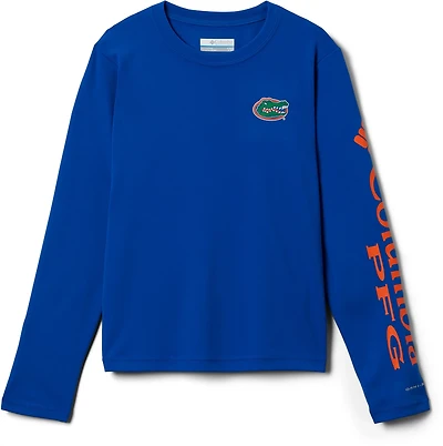 Columbia Sportswear Youth University of Florida CLG Terminal Tackle Long Sleeve T-shirt