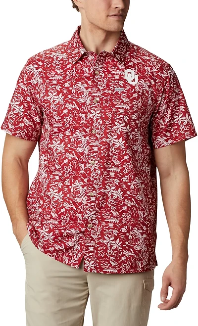 Columbia Sportswear Men's University of Oklahoma Super Slack Tide Shirt