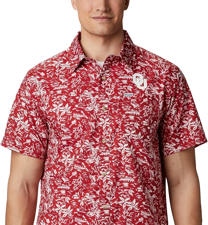 Columbia Sportswear Men's University of Oklahoma Super Slack Tide Shirt