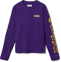 Columbia Sportswear Youth Louisiana State University CLG Terminal Tackle Long Sleeve T-shirt
