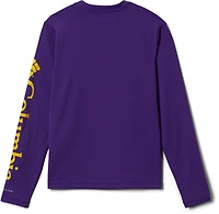 Columbia Sportswear Youth Louisiana State University CLG Terminal Tackle Long Sleeve T-shirt