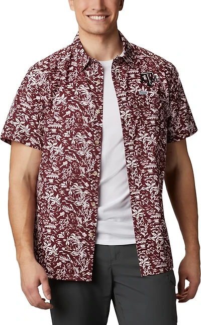 Columbia Sportswear Men's Texas A&M University Super Slack Tide Shirt
