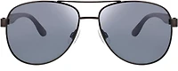 Maverick Polarized Lifestyle Classic Metal Aviator Sunglasses