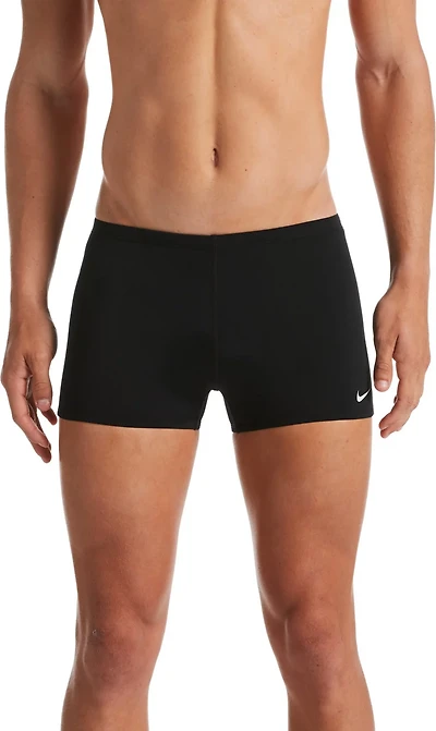 Nike Men's HydraStrong Solid Square Leg Performance Swim Shorts