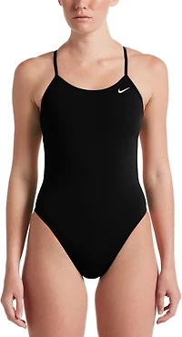 Nike Women's HydraStrong Solid Cutout 1-Piece Swimsuit