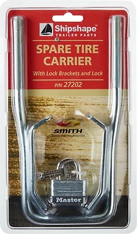 C.E. Smith Company U-Bolt Spare Tire Carrier and Padlock Kit