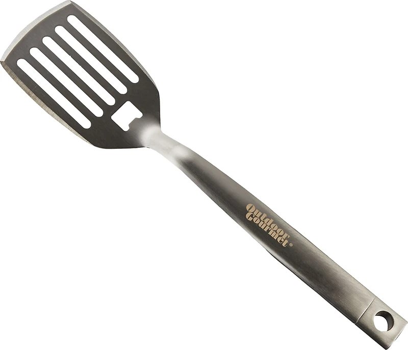 Outdoor Gourmet Deluxe Stainless-Steel Spatula