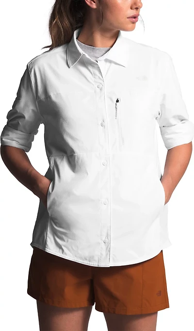 The North Face Women's Outdoor Trail Long Sleeve Button Down Shirt