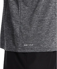 Nike Men's Heather Long Sleeve Hydroguard Swim Top