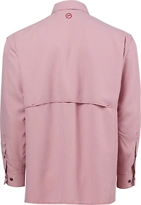 Magellan Outdoors Men's Aransas Pass Mini Check Long Sleeve Fishing Shirt