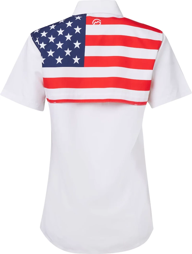 Magellan Outdoors Women's Americana Lake Fork Fishing Top