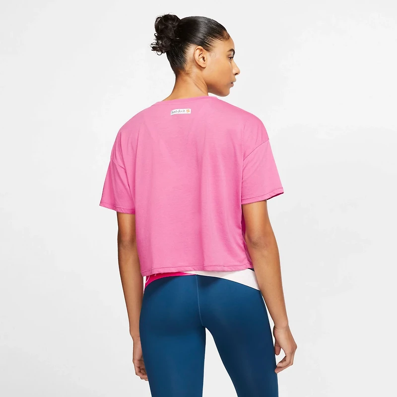 Nike Women's Iron Clash Training Cropped T-shirt