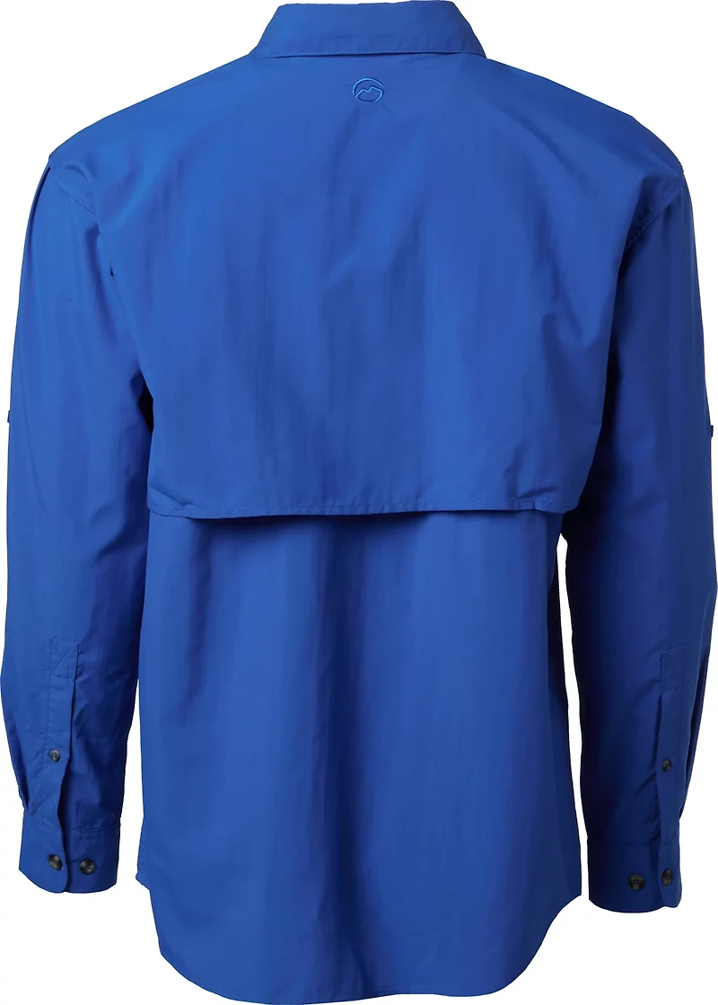 Magellan Outdoors Men's Laguna Madre Solid Long Sleeve Fishing Shirt
