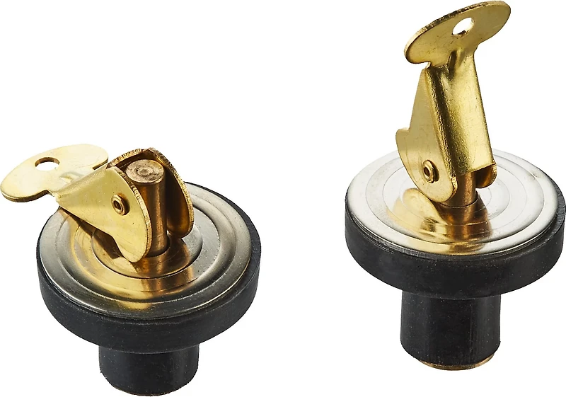 Marine Raider Brass Baitwell Drain Plugs