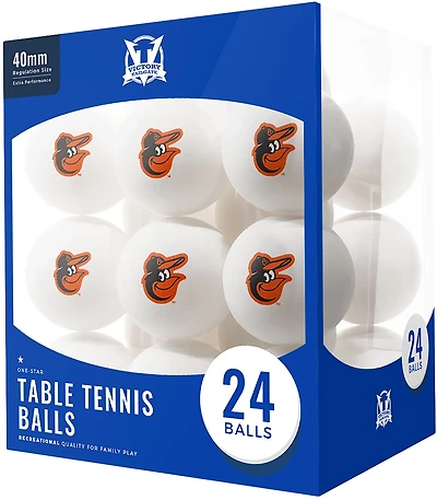 Victory Tailgate Baltimore Orioles Table Tennis Balls 24-Pack