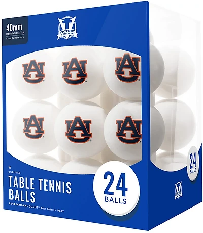 Victory Tailgate Auburn University Table Tennis Balls 24-Pack