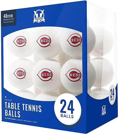 Victory Tailgate Cincinnati Reds Table Tennis Balls 24-Pack