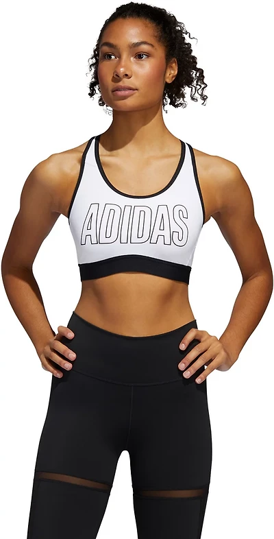 adidas Women's Don’t Rest Alphaskin Medium Support Sports Bra