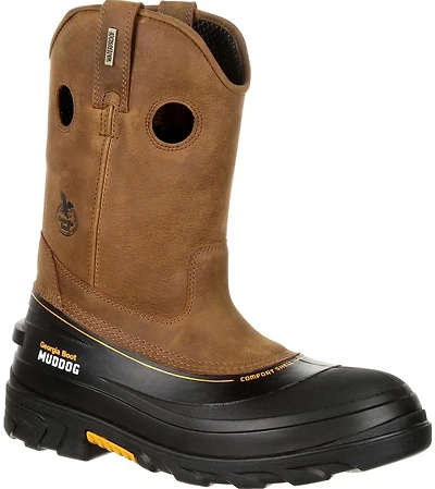 Georgia Men's Muddog Waterproof CT Wellington Work Boots