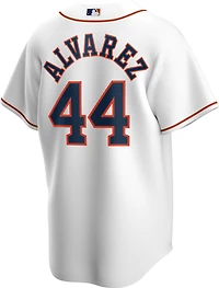 Nike Men's Houston Astros Yordan Alvarez Official Replica Alternate Home Jersey