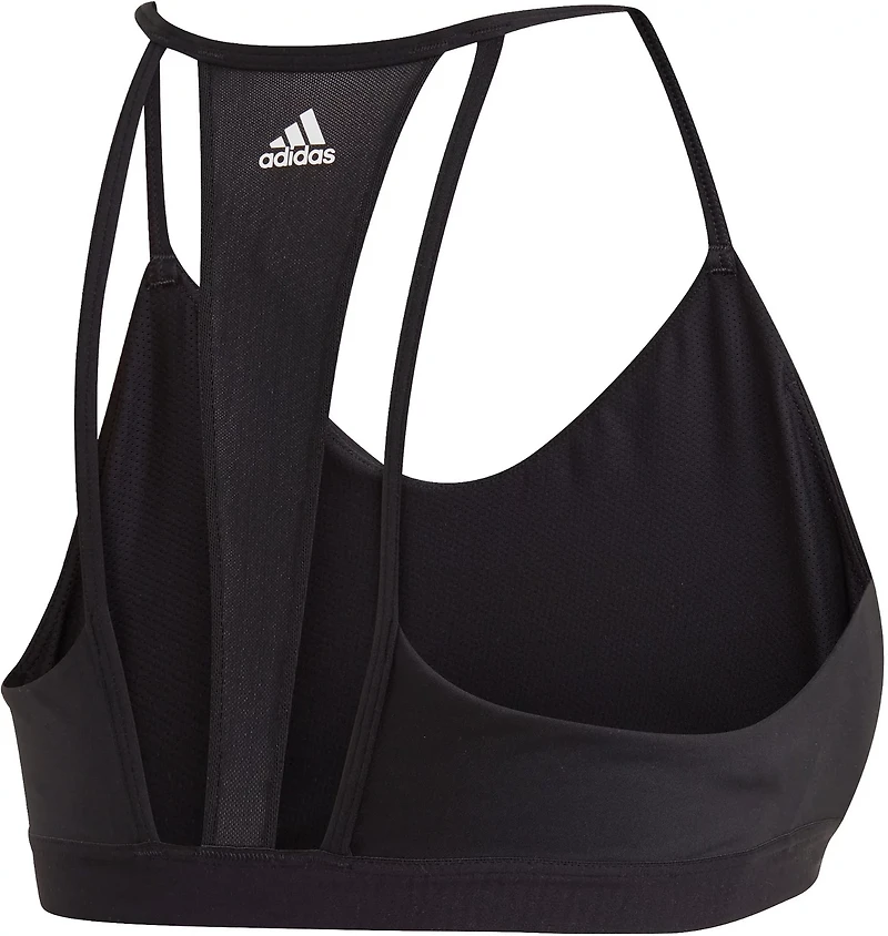 adidas Women's All Me 3-Stripes Mesh Sports Bra